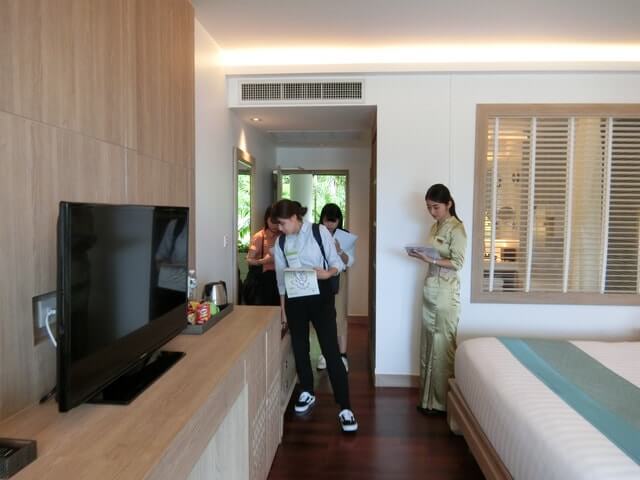 ホテルのインスペクション